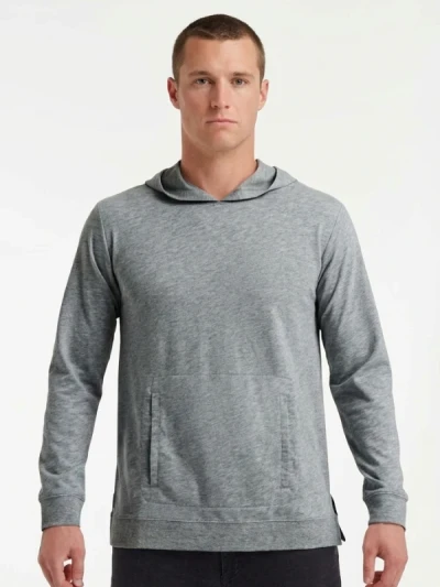 Худі Anvil Light Terry Сірий Мленж