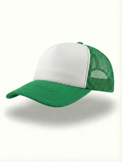 Кепка з сіточкою Atlantis Rapper Зелена з білим