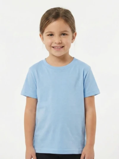 Футболка дитяча B&C Exact Блакитна