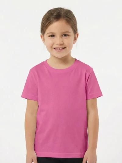 Футболка дитяча B&C Exact Рожевий