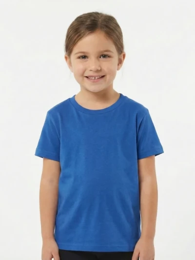 Футболка дитяча B&C Exact Cиня