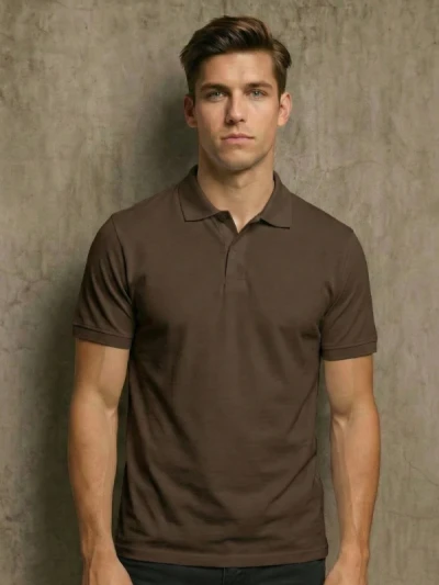 Теніска чоловіча B&C Коричнева