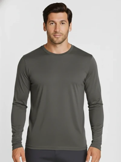 Футболка з довгим рукавом чоловіча B&C