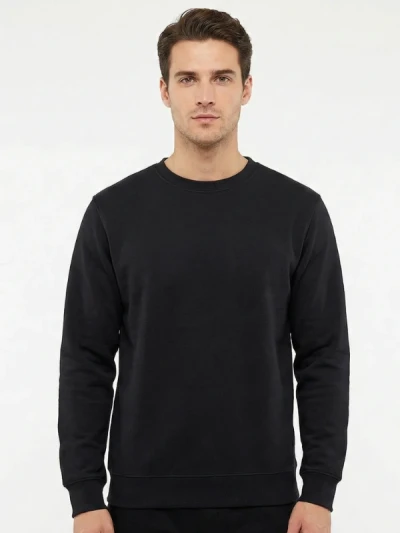 Світшот B&C #Set In Чорний