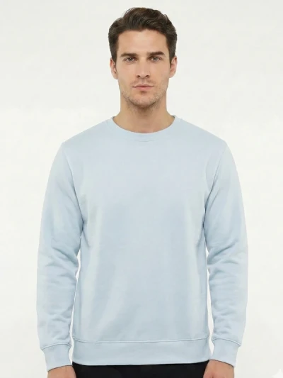 Світшот B&C #Set In Блакитний