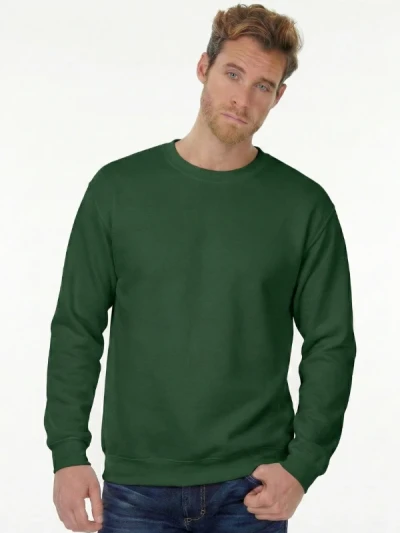 Світшот чоловічий B&C ID.202 Зелена