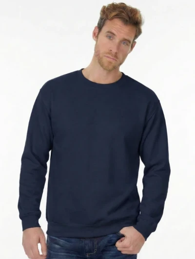 Світшот чоловічий B&C ID.202 Темно-синя