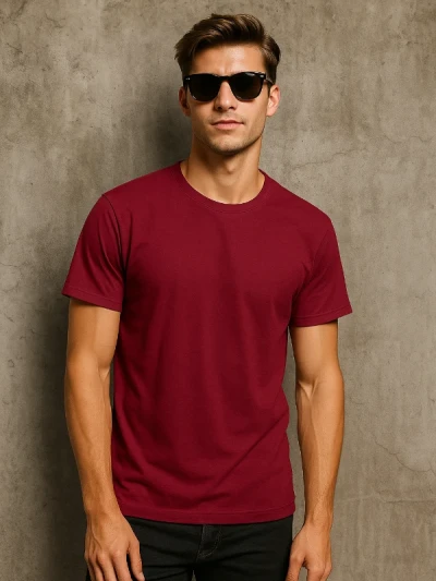 Футболка чоловіча Бордова B&C