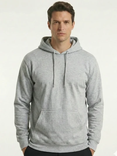 Худі чоловіча Fruit of the Loom Classic Сірий Меланж