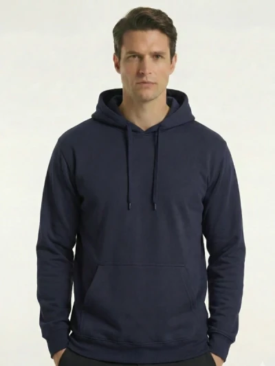 Худі чоловіча Fruit of the Loom Classic Темно-синя