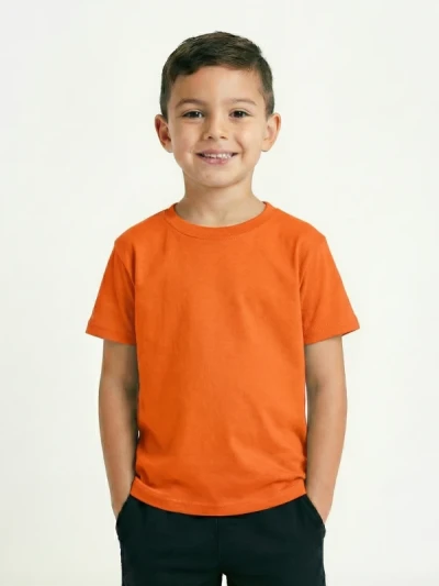 Футболка дитяча Fruit of the Loom Помаранчева