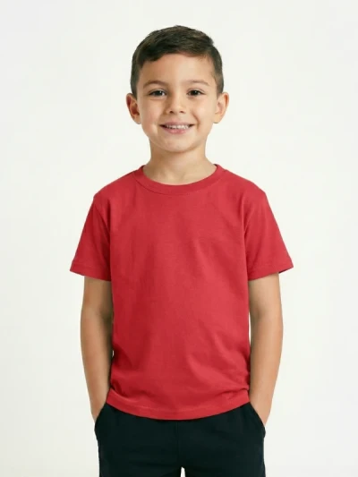 Футболка дитяча Fruit of the Loom Червона