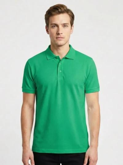 Теніска чоловіча Fruit of the Loom 65:35 Polo Зелений