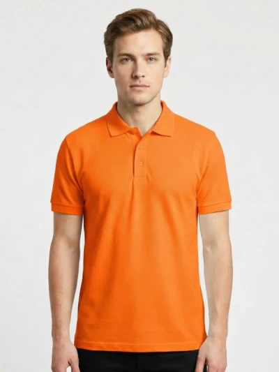 Теніска чоловіча Fruit of the Loom 65:35 Polo Помаранчевий