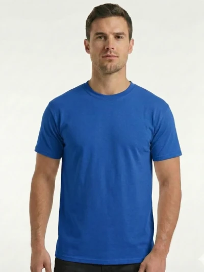 Футболка чоловіча Fruit of the Loom Valueweight Синій