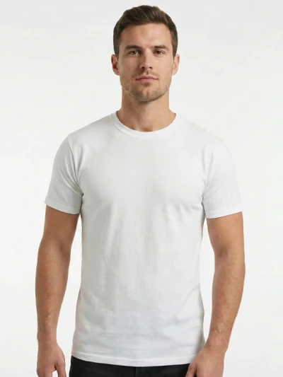 Футболка чоловіча Fruit of the Loom Valueweight Біла