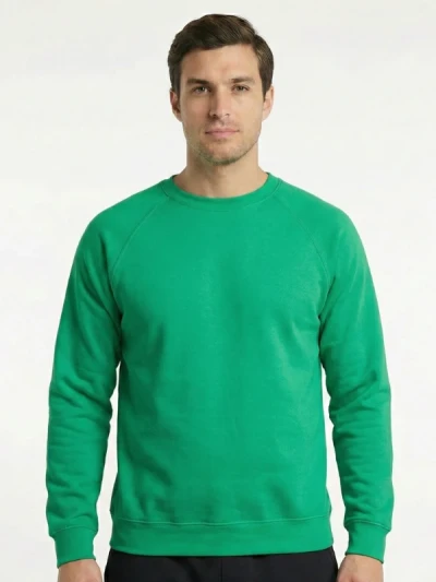 Світшот Fruit of the Loom Raglan Зелений