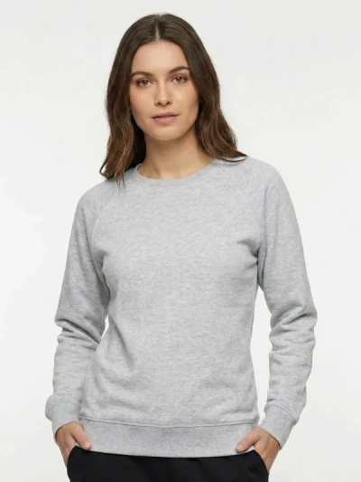 Світшот жіночий Fruit of the Loom Lightweight Сірий