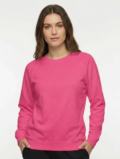 Світшот жіночий Fruit of the Loom Lightweight Рожевий