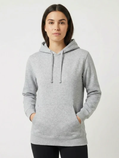 Худі жіночі Fruit of the Loom Hooded Sweat Ladies Сірий