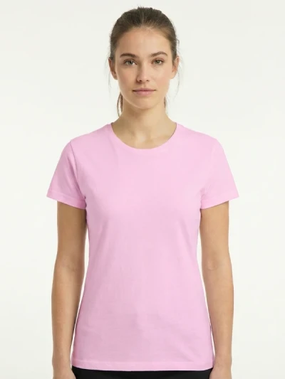 Футболка Fruit of the Loom Valueweight Ladies Рожева