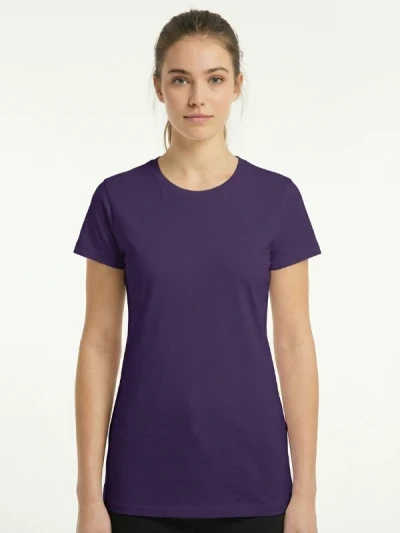 Футболка Fruit of the Loom Valueweight Ladies Фіолетова