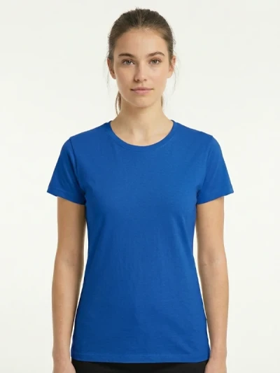 Футболка Fruit of the Loom Valueweight Ladies Синя