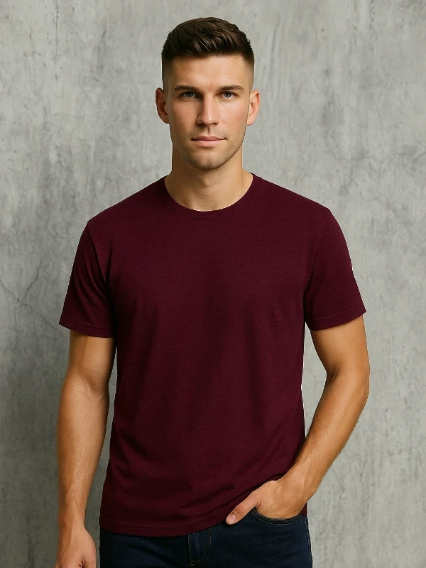 Футболка чоловіча Gildan Бордова