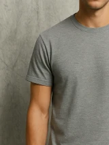 Футболка чоловіча Gildan Світло-сіра фото 2