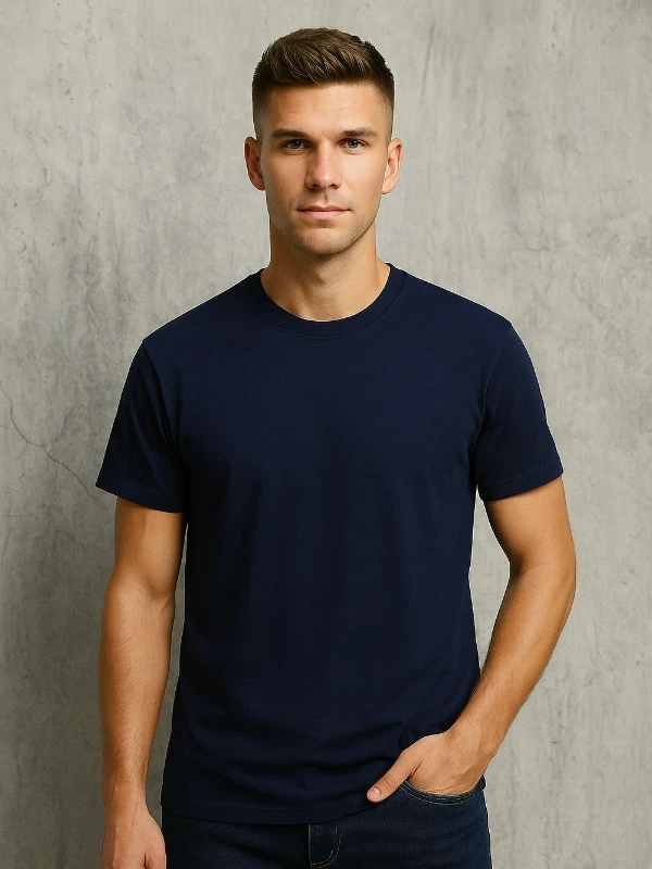 Футболка чоловіча Gildan Темно-синя