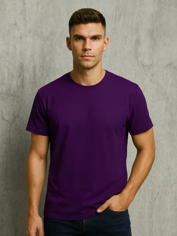 Футболка чоловіча Gildan Фіолетова