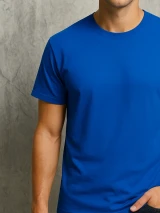 Футболка чоловіча Gildan Сапфірова фото 2