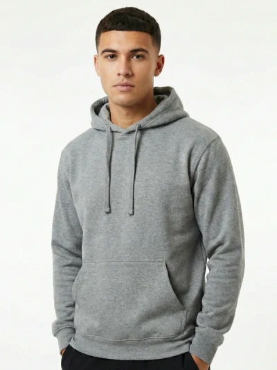 Худі Just Hoods College Сірий Меланж