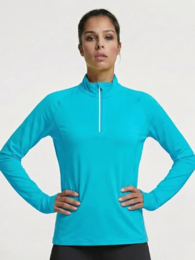 Кофта спортивна жіноча Roly Melbourne Блакитна