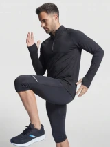 Спортивна кофта чоловіча Roly Melburne Чорна фото 2