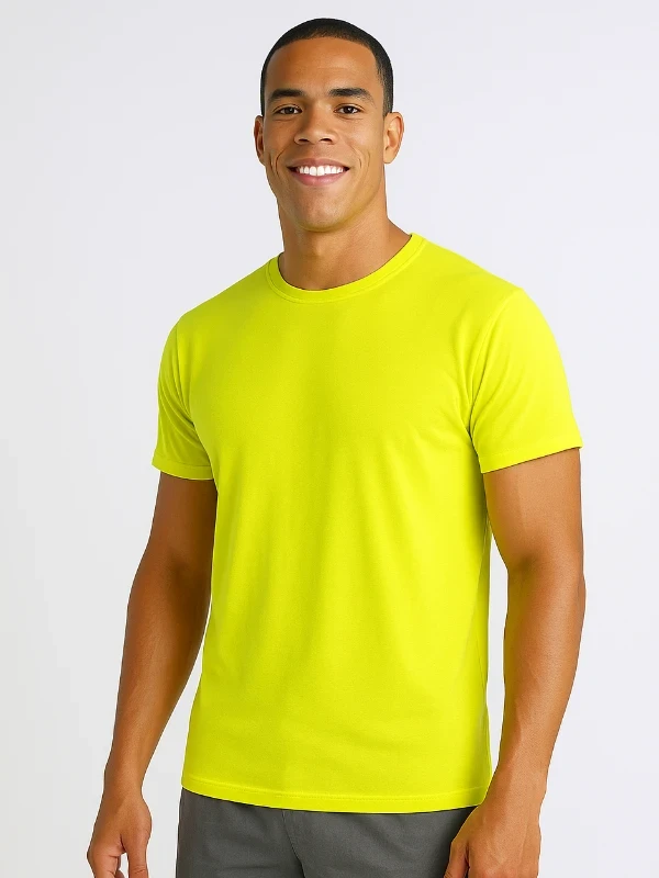Футболка чоловіча спортивна Roly Жовта Неон